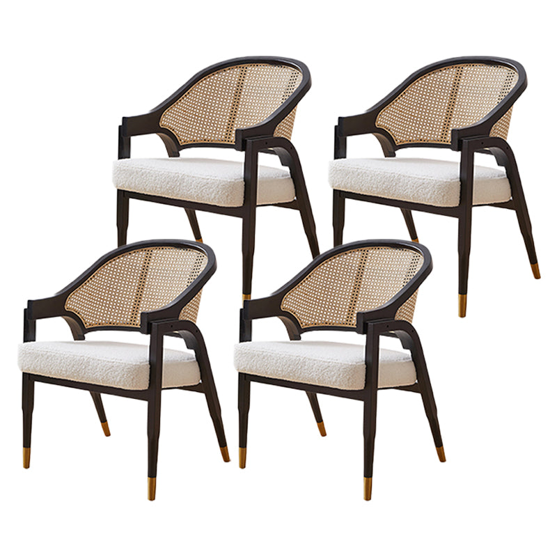 Modern Simple Arm stoel houten frame eetstoel stoel voor thuisgebruik