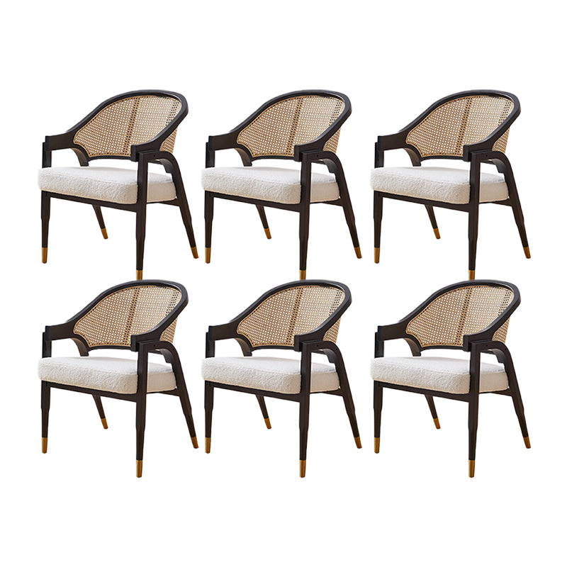 Modern Simple Arm stoel houten frame eetstoel stoel voor thuisgebruik