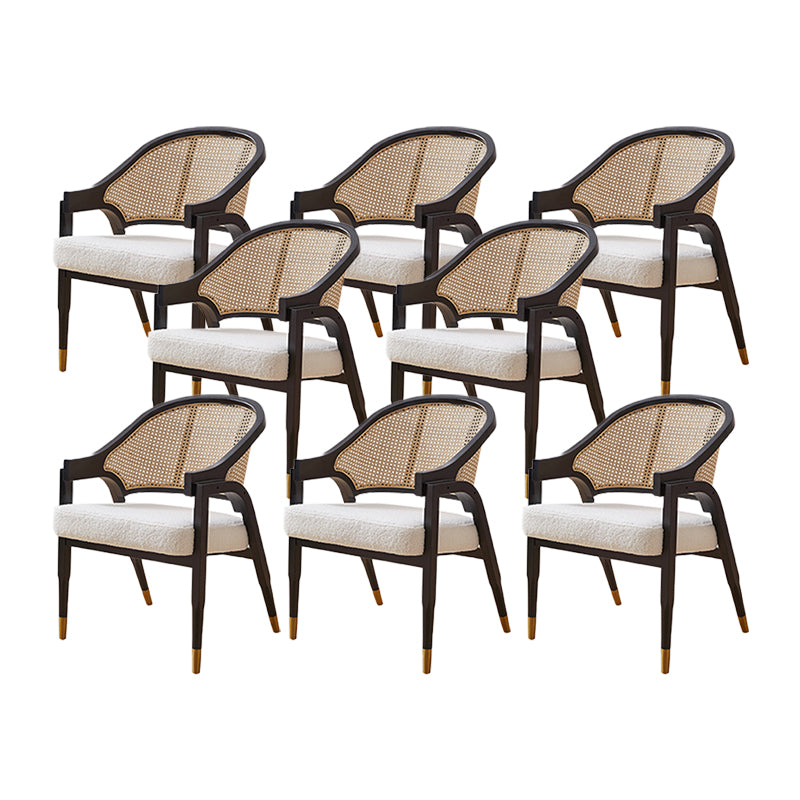 Modern Simple Arm stoel houten frame eetstoel stoel voor thuisgebruik