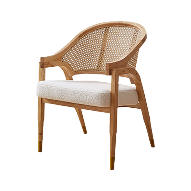 Modern Simple Arm stoel houten frame eetstoel stoel voor thuisgebruik