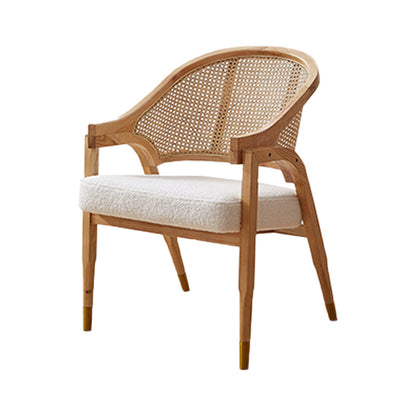 Modern Simple Arm stoel houten frame eetstoel stoel voor thuisgebruik