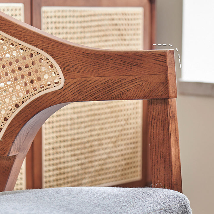 Modern Simple Arm stoel houten frame eetstoel stoel voor thuisgebruik