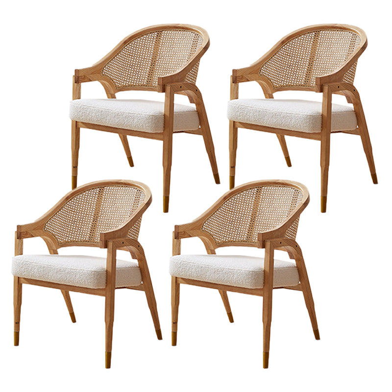 Modern Simple Arm stoel houten frame eetstoel stoel voor thuisgebruik