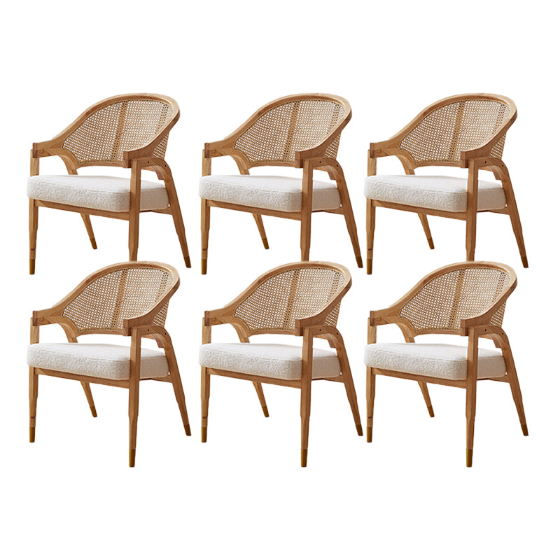 Modern Simple Arm stoel houten frame eetstoel stoel voor thuisgebruik