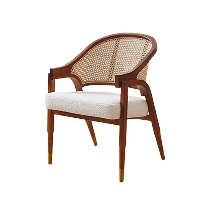 Modern Simple Arm stoel houten frame eetstoel stoel voor thuisgebruik