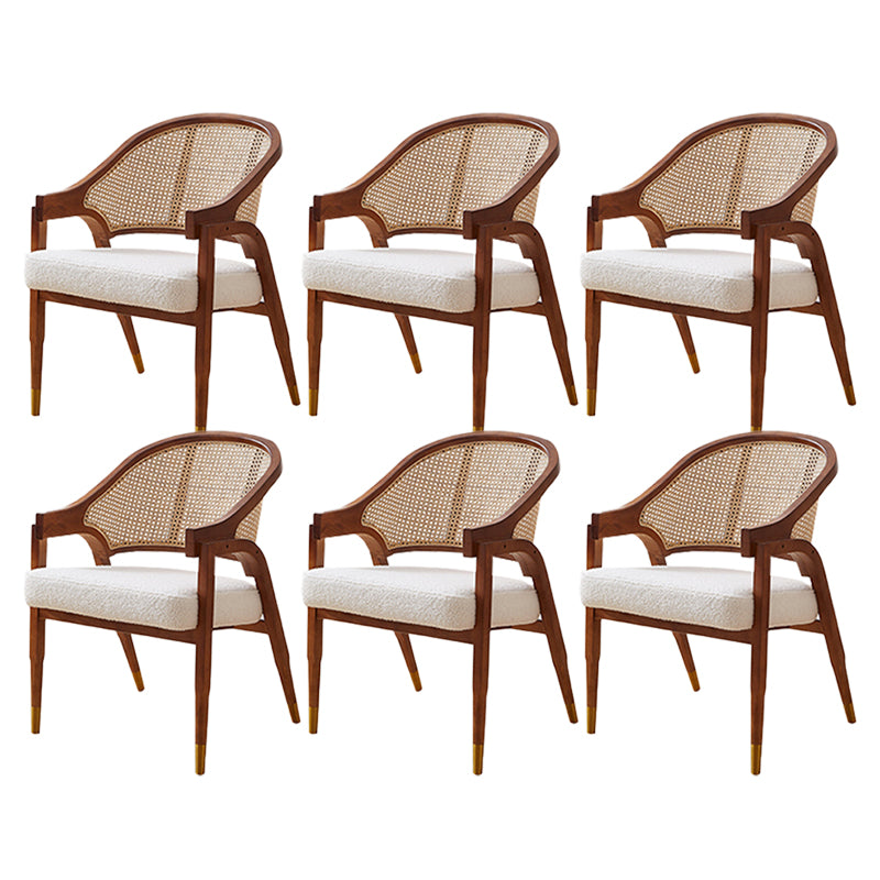 Modern Simple Arm stoel houten frame eetstoel stoel voor thuisgebruik