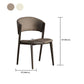 Modern Simple Side Chair Metal Frame Side Dining Chair for Living Room Clearhalo 'Dining Chairs' 'Dining Tables & Seating' 'dining_chair' 'furn' 'furn_dining_chair' 'Furniture' 'Kitchen & Dining Furniture' 7074523