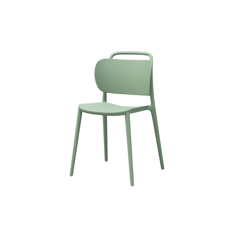 Modern Style Side Chair Plastic Indoor Dining Chair for Living Room
