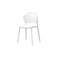 Modern Style Side Chair Plastic Indoor Dining Chair for Living Room