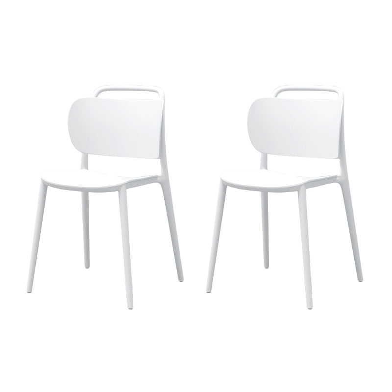 Modern Style Side Chair Plastic Indoor Dining Chair for Living Room