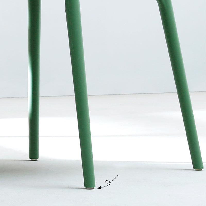 Modern Style Side Chair Plastic Indoor Dining Chair for Living Room