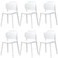 Modern Style Side Chair Plastic Indoor Dining Chair for Living Room