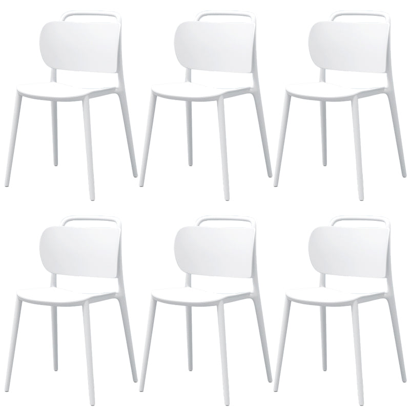Modern Style Side Chair Plastic Indoor Dining Chair for Living Room