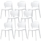 Modern Style Side Chair Plastic Indoor Dining Chair for Living Room