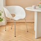 Industrial Style Arm Chair Plastic Indoor Dining Chair for Living Room
