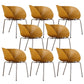Industrial Style Arm Chair Plastic Indoor Dining Chair for Living Room