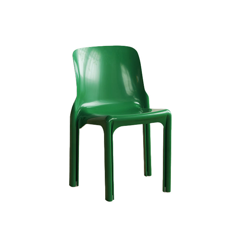 Modern Style Side Chair Plastic Dining Chair for Living Room