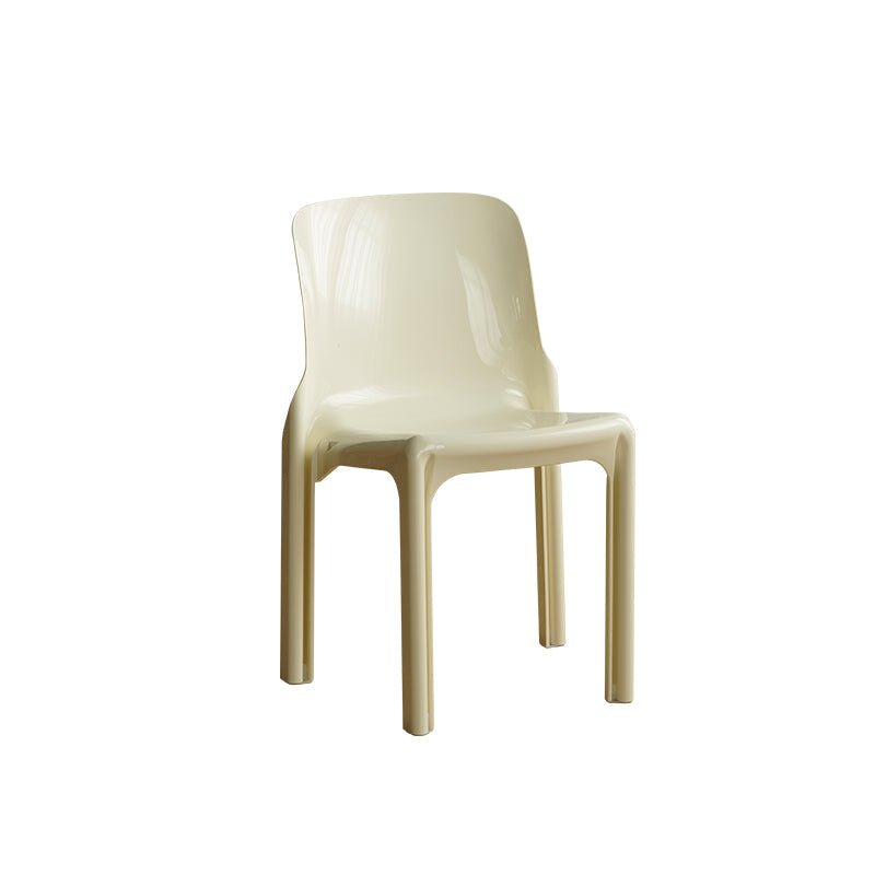 Modern Style Side Chair Plastic Dining Chair for Living Room