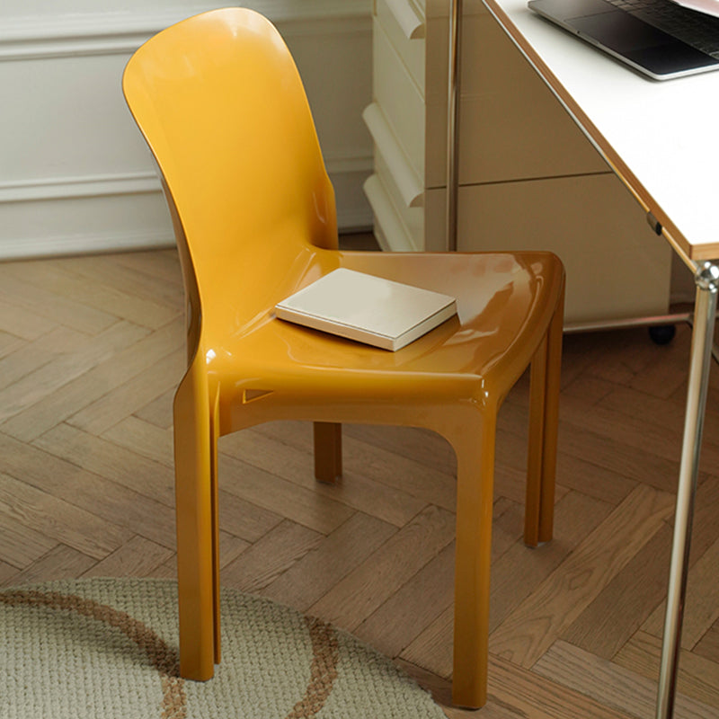 Modern Style Side Chair Plastic Dining Chair for Living Room