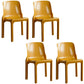 Modern Style Side Chair Plastic Dining Chair for Living Room