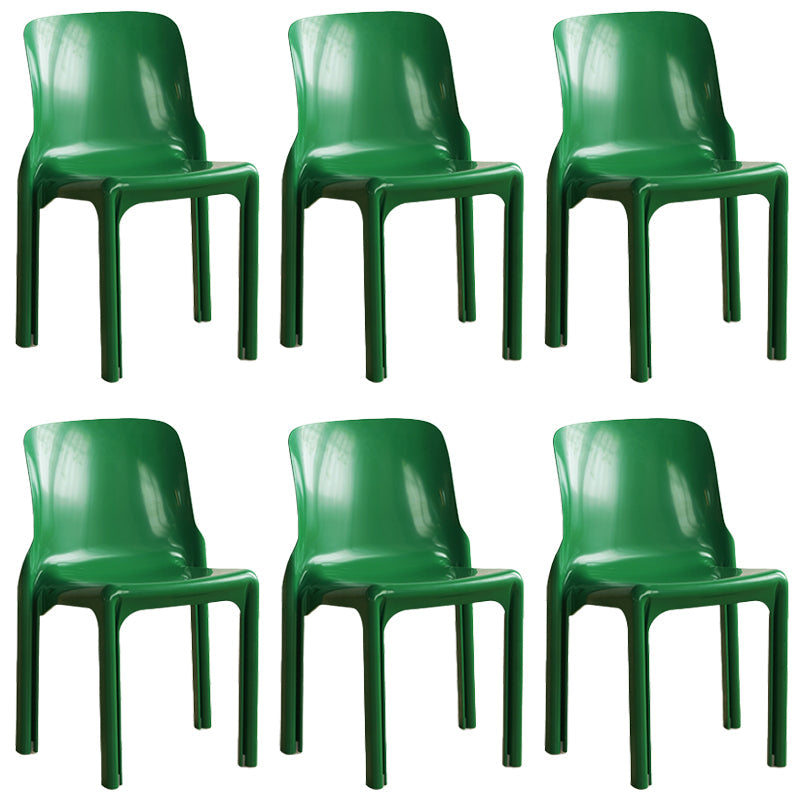Modern Style Side Chair Plastic Dining Chair for Living Room