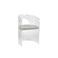 Modern Simple Arm stoel Plastic frame Dineerstoel voor woonkamer