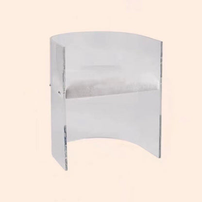 Modern Simple Arm stoel Plastic frame Dineerstoel voor woonkamer