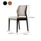 Modern Simple Side Chair Wooden Frame Side Dining Chair for Bedroom Clearhalo 'Dining Chairs' 'Dining Tables & Seating' 'dining_chair' 'furn' 'furn_dining_chair' 'Furniture' 'Kitchen & Dining Furniture' 7074876