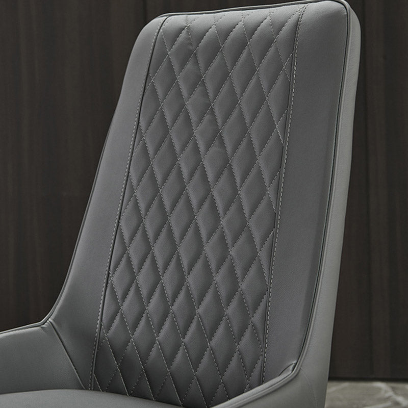 Sedia da sala da pranzo imbottita industriale cucina sedia laterale parsons