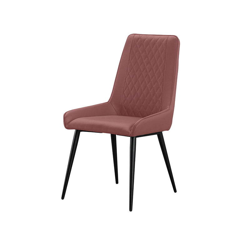 Sedia da sala da pranzo imbottita industriale cucina sedia laterale parsons