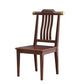 Traditional Armless Dining Room Chair Home Solid Wood Dining Chair
