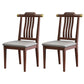 Traditional Armless Dining Room Chair Home Solid Wood Dining Chair