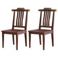 Traditional Armless Dining Room Chair Home Solid Wood Dining Chair