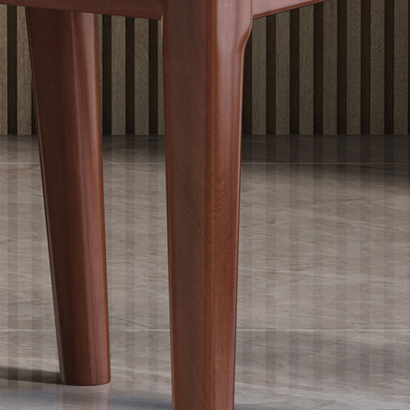 Traditional Armless Dining Room Chair Home Solid Wood Dining Chair