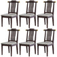 Traditional Armless Dining Room Chair Home Solid Wood Dining Chair