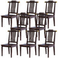Traditional Armless Dining Room Chair Home Solid Wood Dining Chair