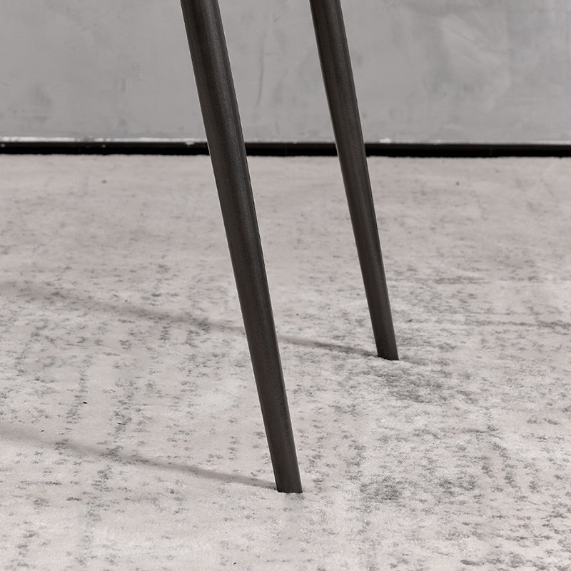 Faux Leather Parsons Dining Chair Dining Room Upholstered Chair Clearhalo 'Dining Chairs' 'Dining Tables & Seating' 'dining_chair' 'furn' 'furn_dining_chair' 'Furniture' 'Kitchen & Dining Furniture' 7075137