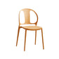 Dining Room Plastic Dining Chair Contemporary Stacking Side Chair Brown 1 Piece Clearhalo 'Dining Chairs' 'Dining Tables & Seating' 'dining_chair' 'furn' 'furn_dining_chair' 'Furniture' 'Kitchen & Dining Furniture' 7075188
