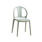 Dining Room Plastic Dining Chair Contemporary Stacking Side Chair Green 1 Piece Clearhalo 'Dining Chairs' 'Dining Tables & Seating' 'dining_chair' 'furn' 'furn_dining_chair' 'Furniture' 'Kitchen & Dining Furniture' 7075198