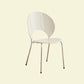 Open Back Dining Side Chair Contemporary Dining Armless Chair White 1 Piece Clearhalo 'Dining Chairs' 'Dining Tables & Seating' 'dining_chair' 'furn' 'furn_dining_chair' 'Furniture' 'Kitchen & Dining Furniture' 7075219
