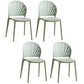 Küche zeitgenössischer Essstuhl Plastikstapel -Seitenstuhl