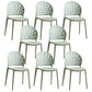Küche zeitgenössischer Essstuhl Plastikstapel -Seitenstuhl