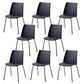 Dining Room Armless Dining Chair Home Metal Parsons Dining Chair