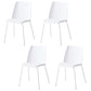 Dining Room Armless Dining Chair Home Metal Parsons Dining Chair