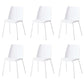 Dining Room Armless Dining Chair Home Metal Parsons Dining Chair