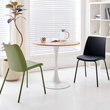 Dining Room Armless Dining Chair Home Metal Parsons Dining Chair