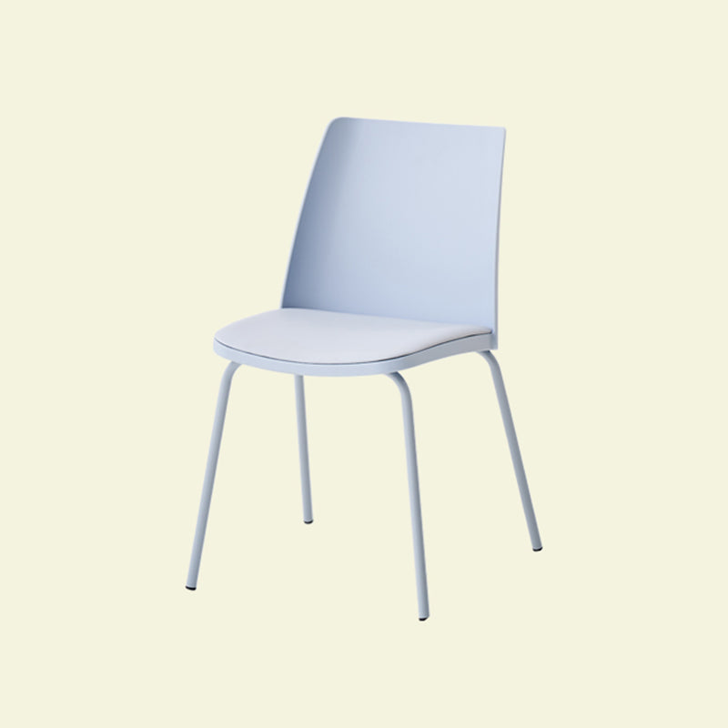 Dining Room Armless Dining Chair Home Metal Parsons Dining Chair
