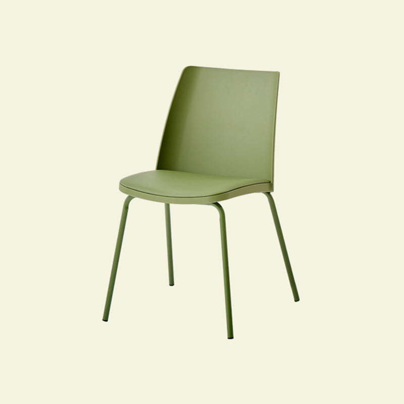 Dining Room Armless Dining Chair Home Metal Parsons Dining Chair
