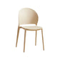 Contemporary Dining Room Dining Chair Plastic Stacking Side Chair Khaki 1 Piece Clearhalo 'Dining Chairs' 'Dining Tables & Seating' 'dining_chair' 'furn' 'furn_dining_chair' 'Furniture' 'Kitchen & Dining Furniture' 7075510