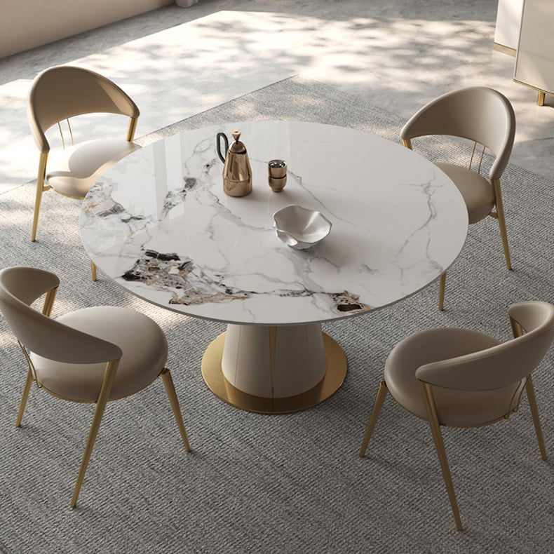 グラムキッチンサイドチェアメタルレッグオープンバックダイニングアームレスチェア